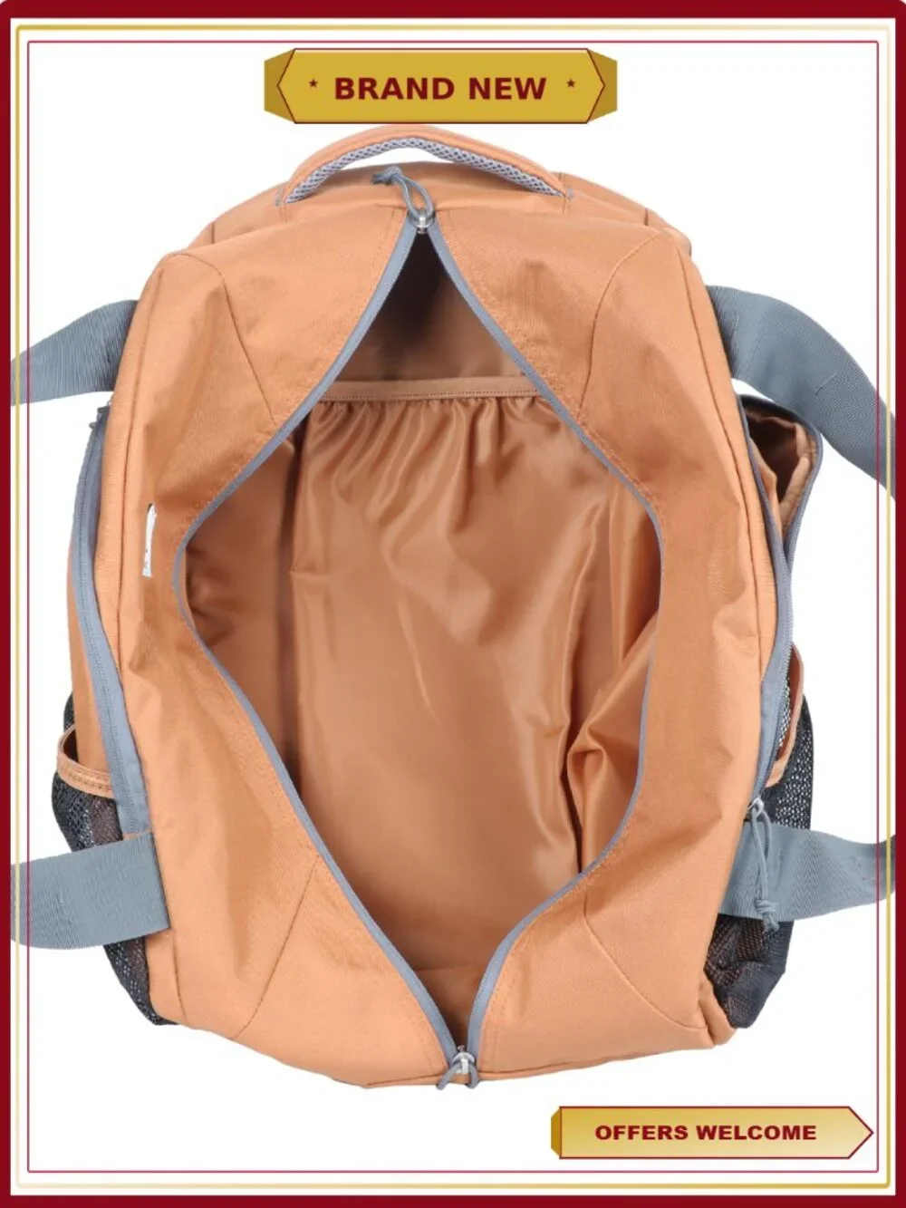 Convertible Backpack Duffel 35L Polyester Travel Gear
